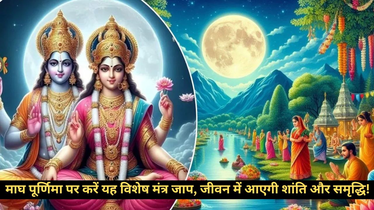 Magh Purnima 2025: माघ पूर्णिमा पर जपें ये चमत्कारी मंत्र, हर संकट होगा दूर…बरसेगी कृपा!