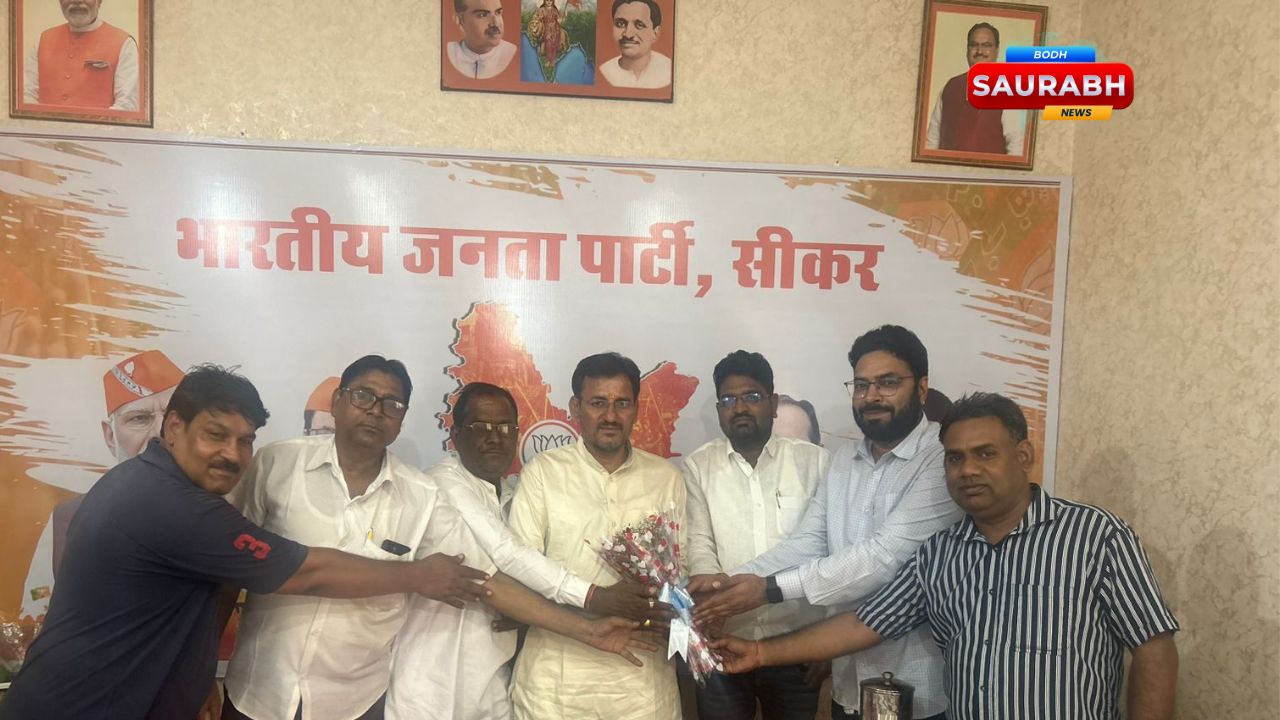 फूलों से नहीं, विश्वास से हुआ स्वागत….मनोज बाटड़ के लिए ओबीसी मोर्चा का संगठित सम्मान